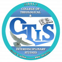 COLLEGE OF THEOLOGICAL & INTERDISCIPLINARY STUDIES